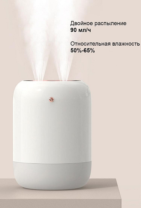 Зволожувач повітря Alto білий з акумулятором Дніпро - фото 10