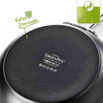 Сотейник GreenPan Barcelona Pro з кришкою 28 см, 4,6 л (CC005328-001) Вінниця