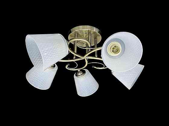 VALESO Люстра стельова на 5 плафонів 7051C/5 Бронза Коломия