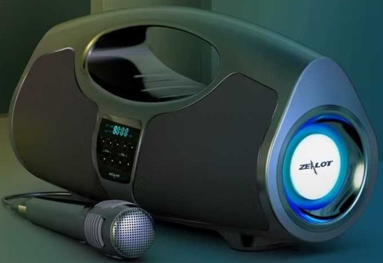 Бездротова Bluetooth колонка з КАРАОКЕ від всесвітньо відомого бренду ZEALOT. Киев - изображение 7