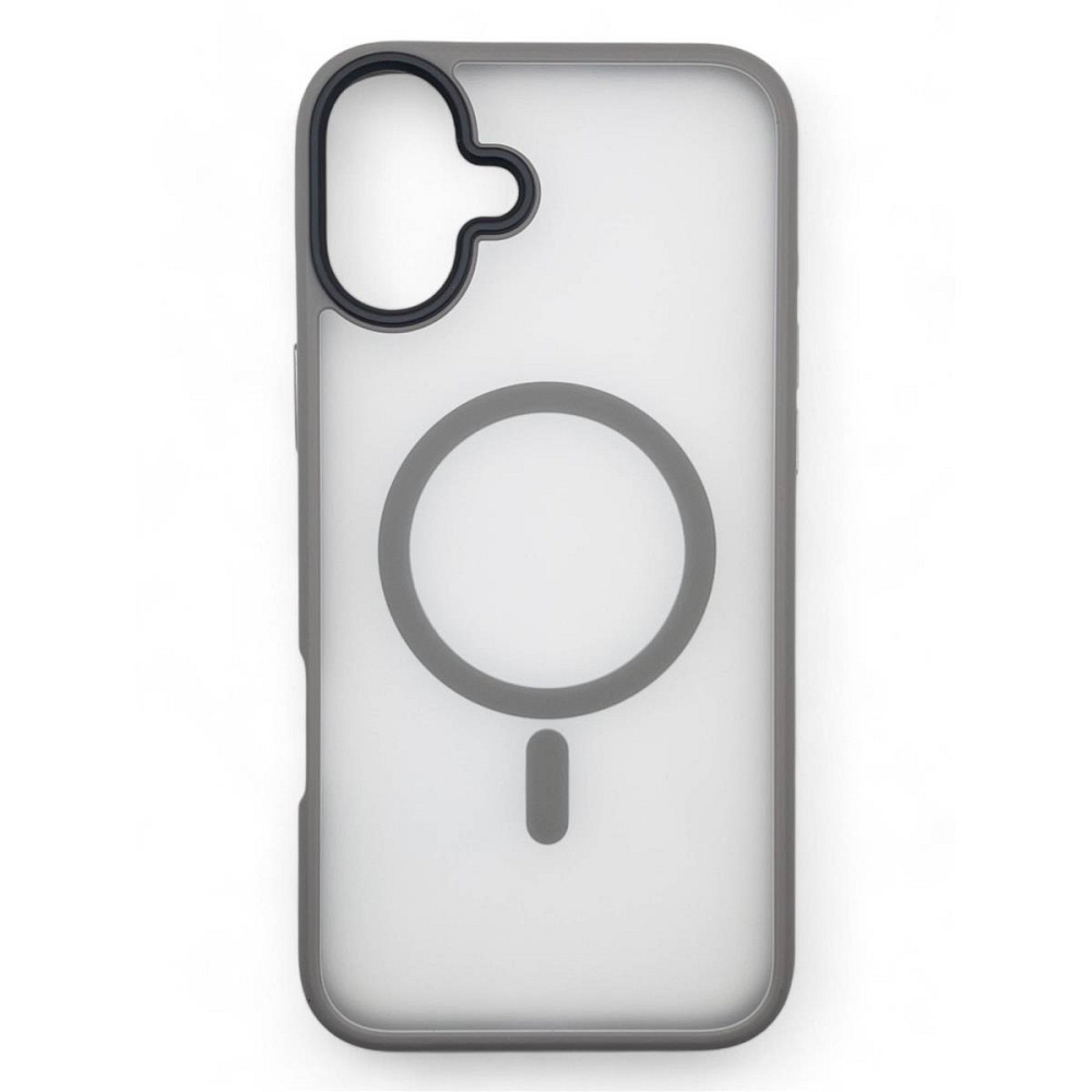 Чохол для Apple iPhone 16 Gray (712092) Сірий Харьков - изображение 1