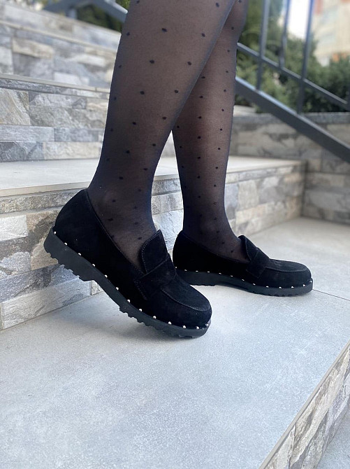 Lexi Туфлі жіночі Lexi 2006 чорні (весна-осінь, замша натуральна) (2644) лише 37р.39р. Коломыя - изображение 9