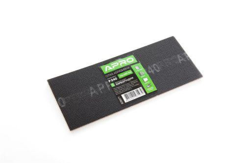 Сітка абразивна APRO P240 115×280 мм карборунд (5 шт.) Рівне - фото 1