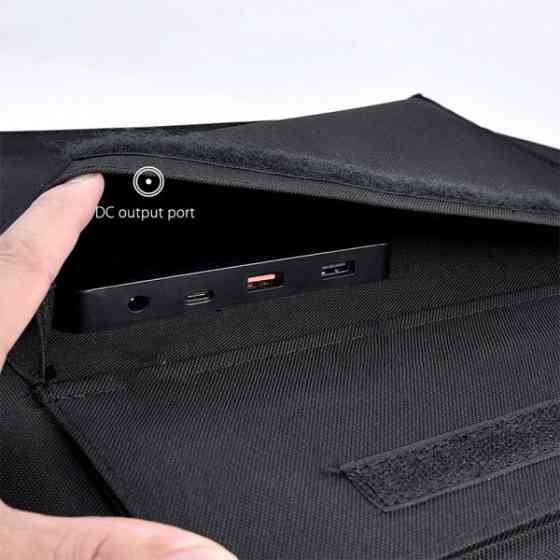 Сонячна панель для УМБ Choetech 100W (193x37см) DC100W,1*USB QC3.0 18W,1*USB-C PD3.0 45W, 1xUSBA 12W (SC009) Киев