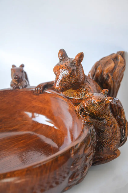 Ключниця миска Білочки для дрібниць та цукерок (Коричнева) Київ - фото 6