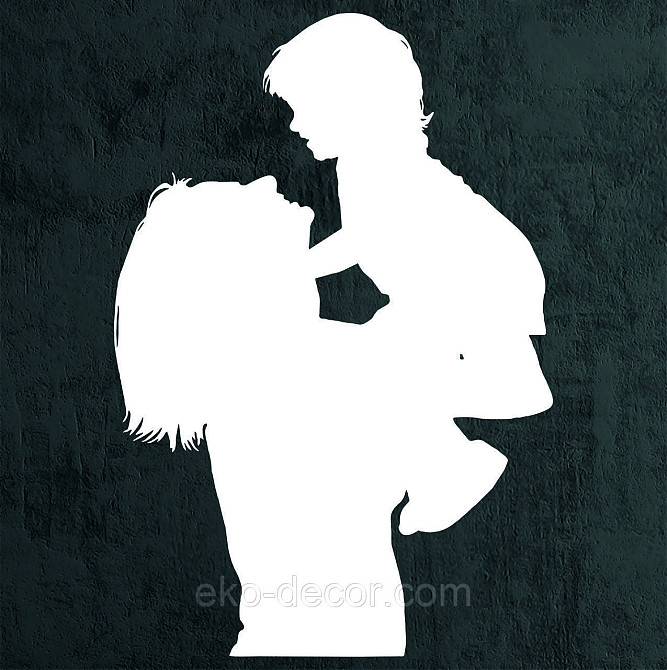 Декоративное настенное Панно «Мать и дитя», Декор на стену 70*62 см, Белый Киев - изображение 4