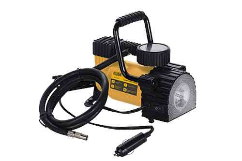 Автомобильный компрессор СИЛА однопоршневой (35 лхв 7 Атм) с фонарем Ровно