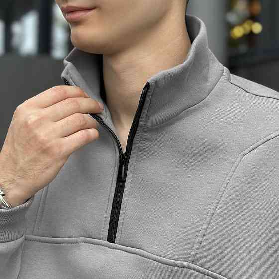 Сталевий спортивний костюм для чоловіків. Комплект осінь зима Pobedov Grand ЗИМА Київ