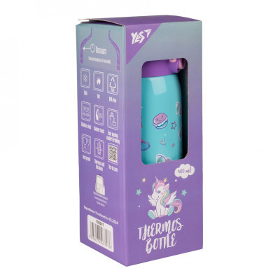 Поїльник-непроливайка Yes Термос Glamour 420 мл (708201) Вінниця - фото 6