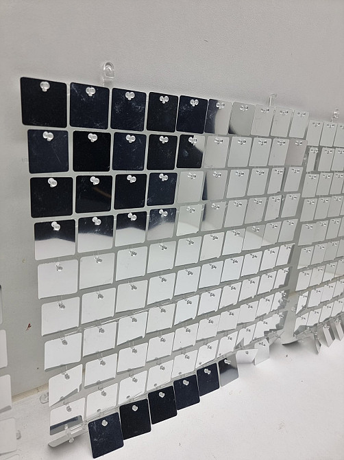 Декоративна панель із паєтками для фотозони, реклами 30х30 см 24шт Луцьк - фото 4