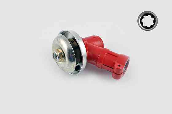 Редуктор мотокосы 7Т (Ø26) (красный) Мукачево