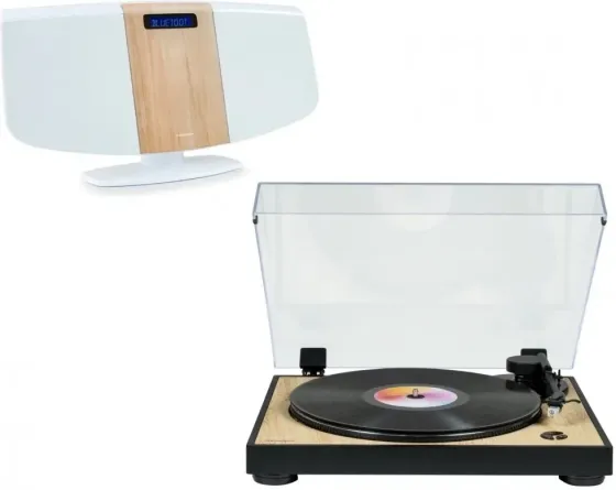 Проигрователь Стереосистема / Cyfrowa mini Музичний центр z gramofonem THOMSON TT300 & MIC401 Киев