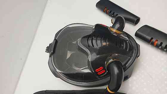 Повнолицева маска для снорклінгу з диханням через ніс HJKB (Б клас) Луцк