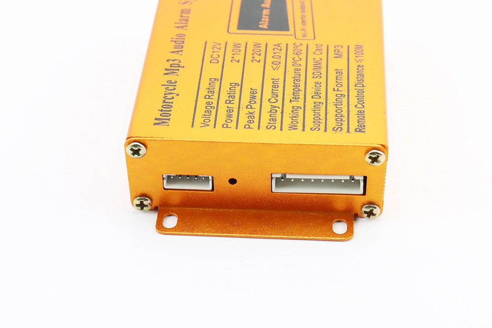 АУДІО-блок (МРЗ-USB / SD, пультДУ, сигналізація) + колонки 2шт (прозорі) Киев - изображение 3