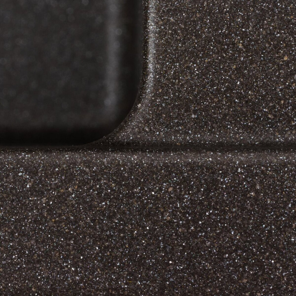 Гранітна мийка для кухні Platinum 8650 DIAMOND матовий Моріон Коломия - фото 7