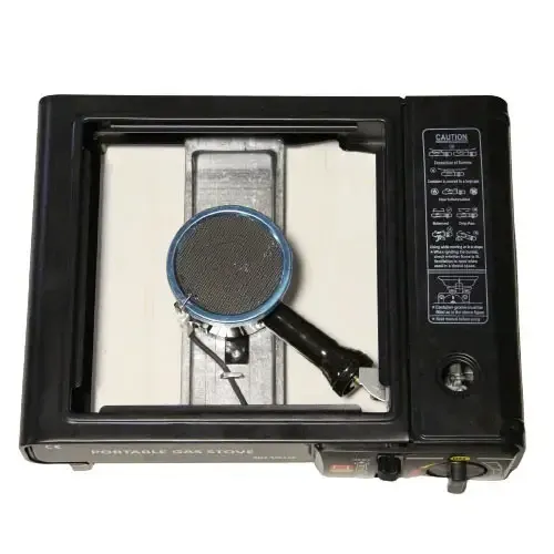 Газова туристична плита з Польщі 2500 Вт, керамічний нагрівач, адаптер та кейс у комплекті, працює на пропан/бутані Львів - фото 7