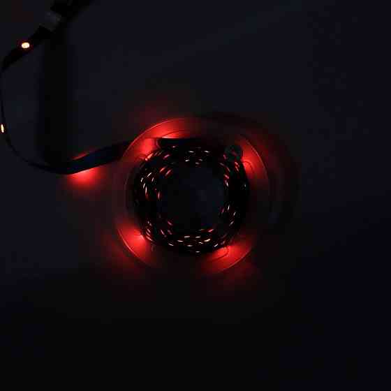 Світлодіодна RGB стрічка від USB з пультом 5050, 5м / Підсвічування для меблів / Гнучка стрічка для дому Київ