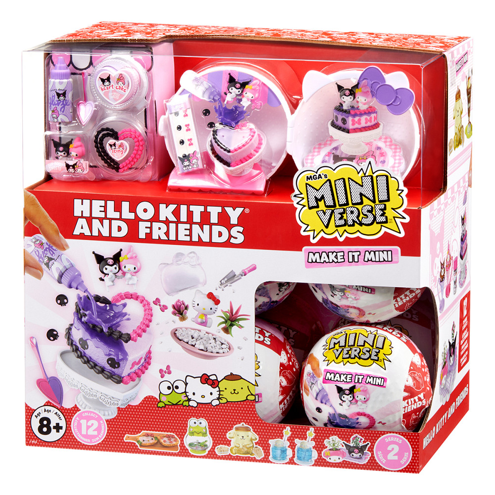 Ігровий набір Miniverse серії Sanrio S2 – Створи стиль разом з Хеллоу Кітті та друзями Дніпро - фото 4