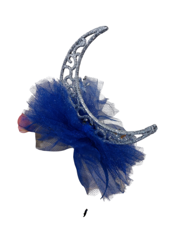 Обруч на новий рік на голову one size синьо-сріблястий Київ