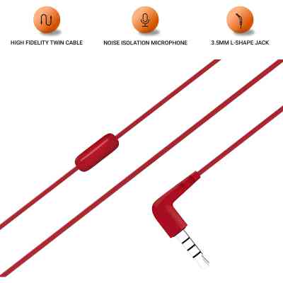 Навушники JBL C50 HI Red (JBLC50HIRED) Вінниця