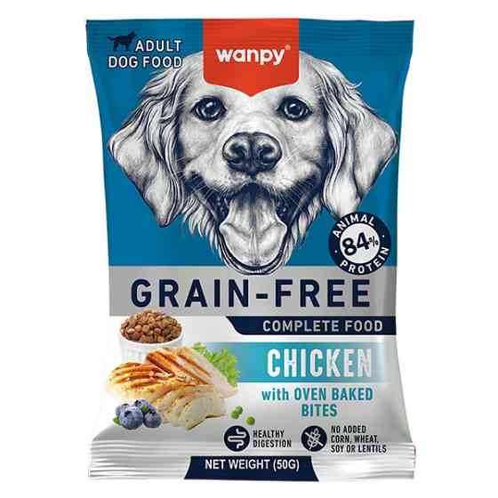 Wanpy Adult Dog Grain Free Chicken ВАНПІ КУРКА ДЛЯ СОБАК сухий беззерновий корм Київ
