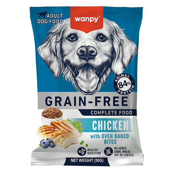 Wanpy Adult Dog Grain Free Chicken ВАНПІ КУРКА ДЛЯ СОБАК сухий беззерновий корм Київ - фото 1