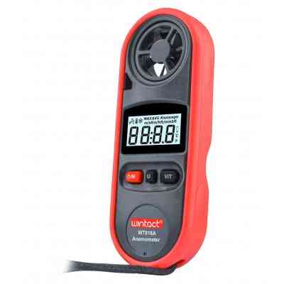 Анемометр Wintact цифровий 0,7-30м/с, -10-45°C (WT816A) Вінниця