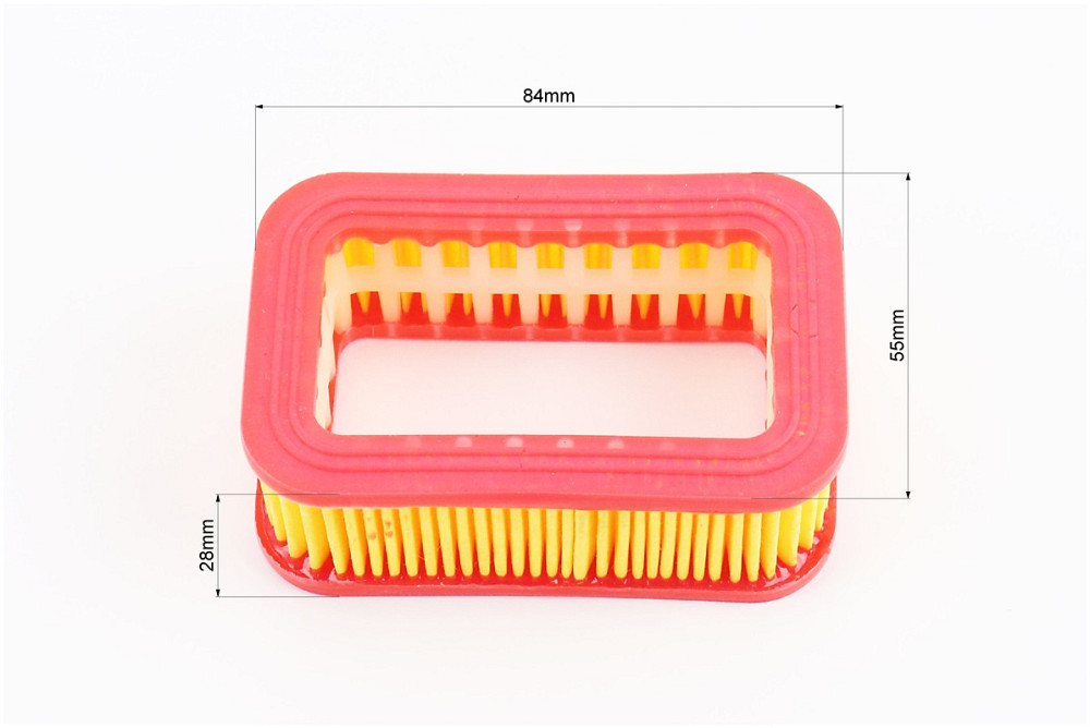 Фільтр повітряний 4500/5200 - елемент (прямокутний, паперовий 84x55x28mm) Київ - фото 2