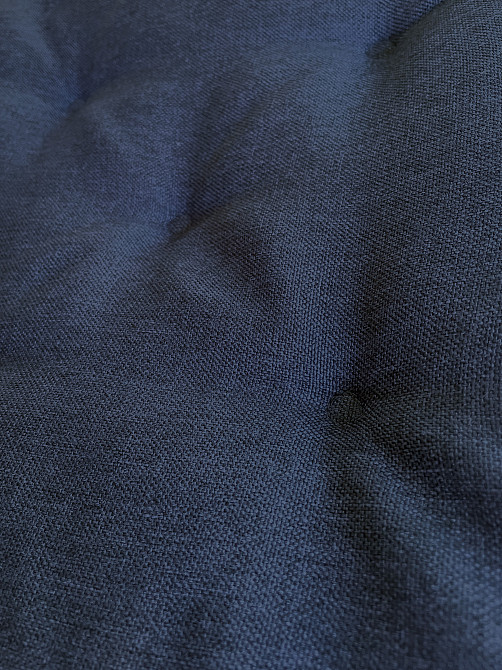 Подушка для стільців (38x38х5 см) Decorator Sawana колір темно-синій 84-039 Київ - фото 7