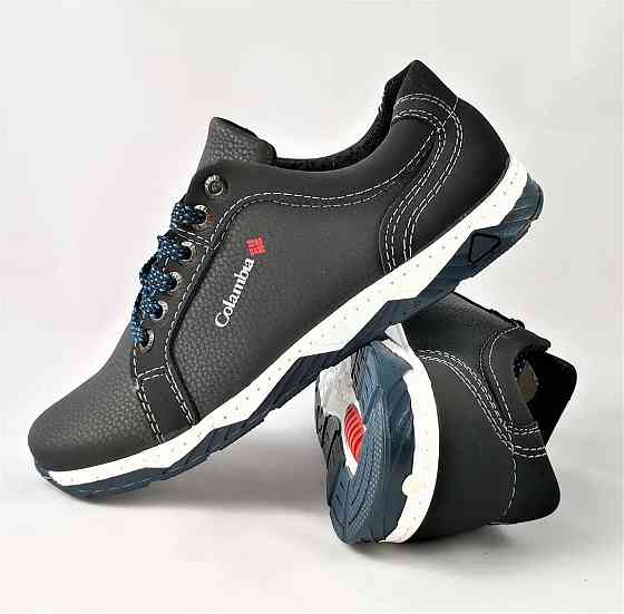 Кроссовки Мужские Чёрные Туфли Кожаные Мокасины (размеры: 40,41) Видео Обзор Днепр