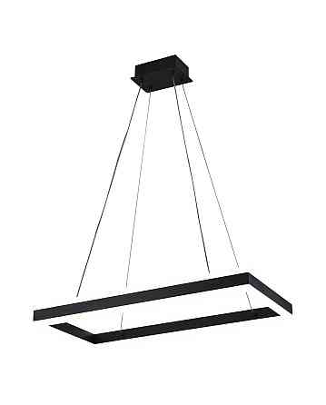 Стельова світлодіодна люстра VALESO, з пультом з димером та додатком QQD3093 (Чорний)3000K/4000K/6500K Коломия