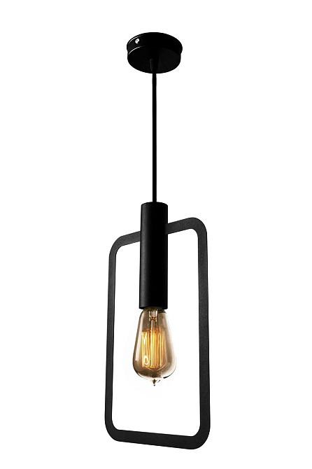 Світильник лофт підвісний Е27 Asket NL 2033 BK чорний Київ - фото 2