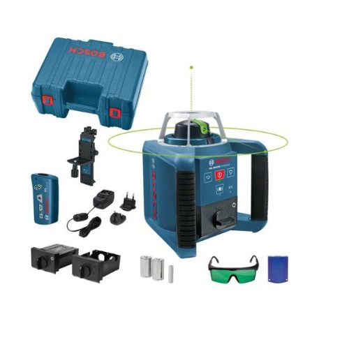 Професійний ротаційний лазерний нівелір BOSCH GRL 300 HVG Professional : зелений промінь, оригінал (0601061700) Київ