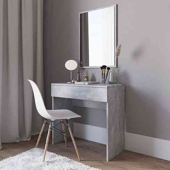 Туалетний столик VAYS D-3, з висувною шухлядою, ЛДСП, 80×40×76 см - для спальні, макіяжу, косметики Львів