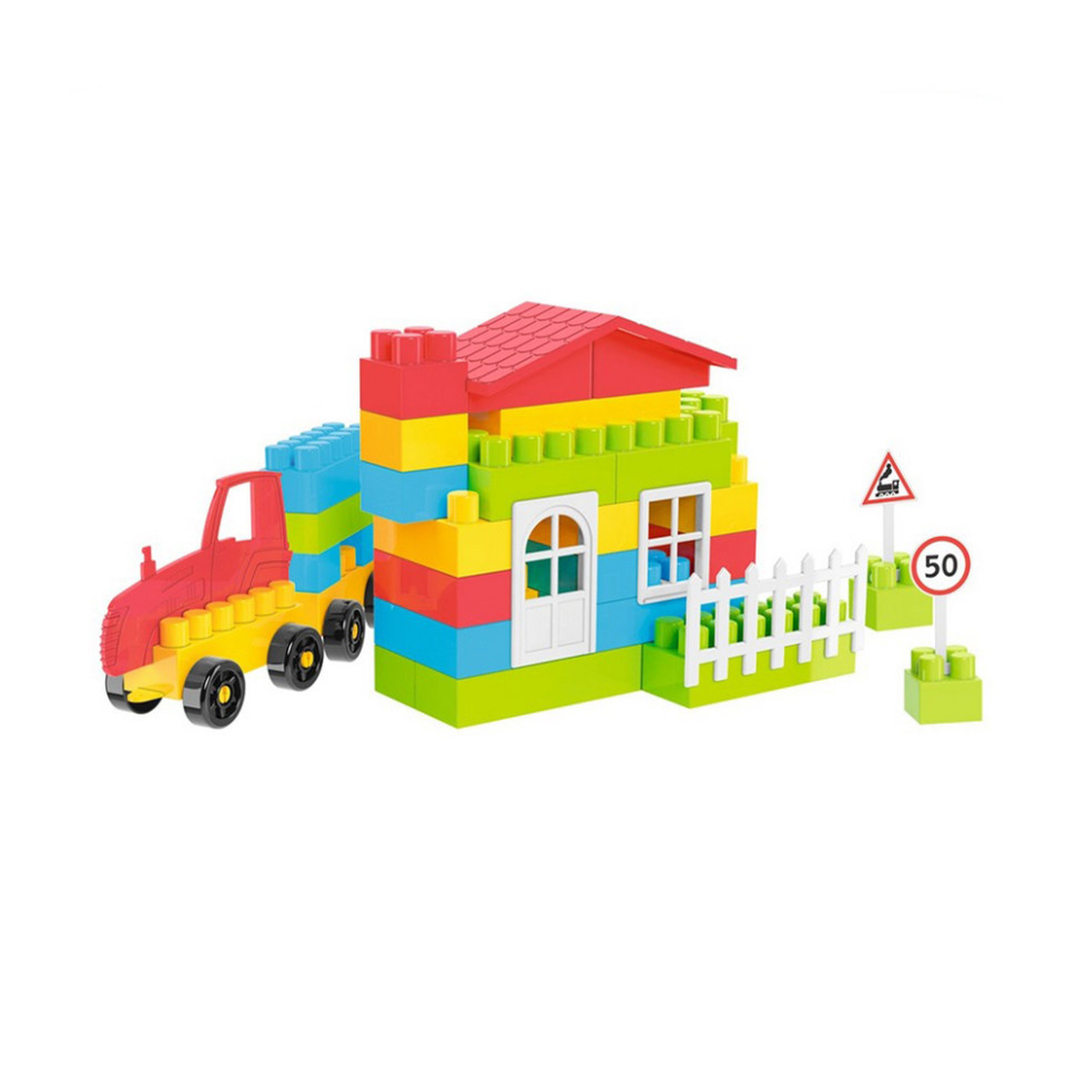 Дитячий Конструктор "Техно 1" 0496TXK 64 деталі Вінниця - фото 1