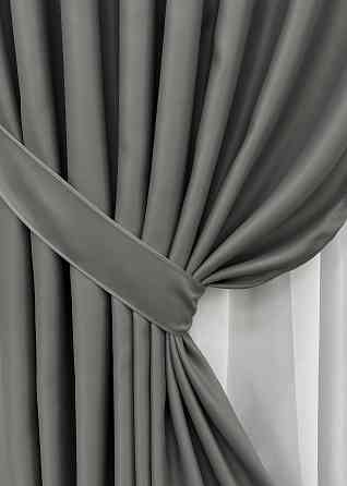 Комплект готових штор VR-Textil Bagema Rvs № 1823ш Мусон 140х290 см 2 шт (39-0038) Київ