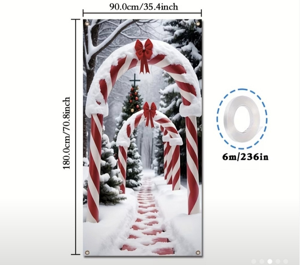 Банер на двері Різдвяний Смела - изображение 7