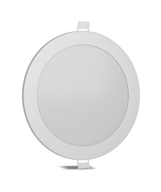 Круглий світлодіодний врізний світильник 24W 6000K Київ - фото 2