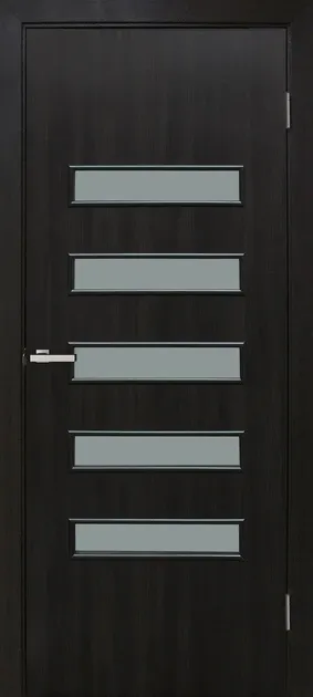 Міжкімнатні двері Оміс Акорд 3 ЗС венге 700х2000 мм Київ - фото 1