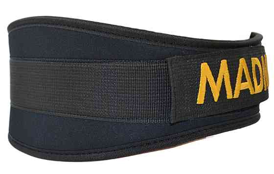 Пояс для важкої атлетики MadMax MFB-313 Body Conform неопреновий Black L Київ