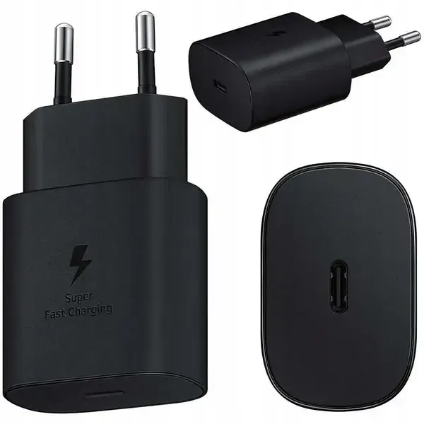 Універсальний Адаптер USB Type-C 45W Black Edition мережевий Одеса - фото 1