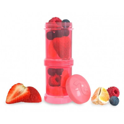 Контейнер для хранения продуктов Twistshake 2 шт 100 мл Персиковые (24880) Винница - изображение 2