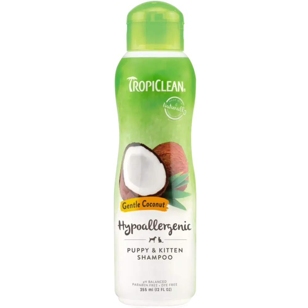 Шампунь для цуценят та кошенят TropiClean Hypoallergenic "Ніжний кокос" гіпоалергенний, 3.8 л Вінниця - фото 2