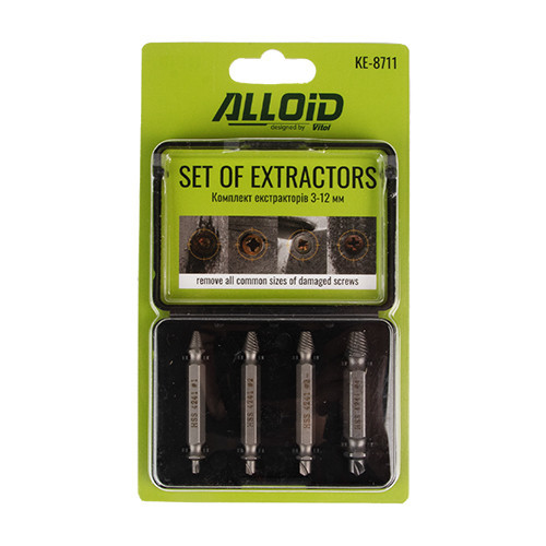 Alloid. Комплект екстракторів. 3-12 мм. Одеса - фото 1