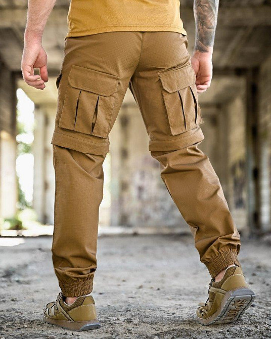 Тактические штаны шорты  джогеры MINISTERIUM кайот   ПП7806 Одесса - изображение 3