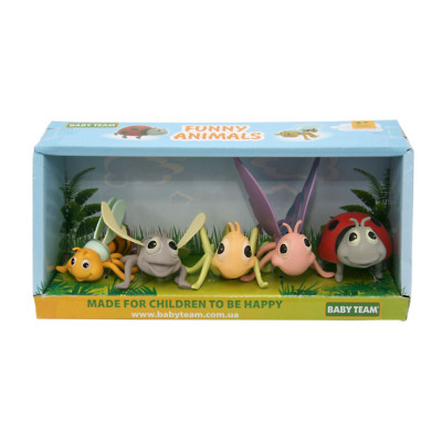 Фигурка Baby Team набор Насекомые 5 шт (8834) Винница - изображение 1