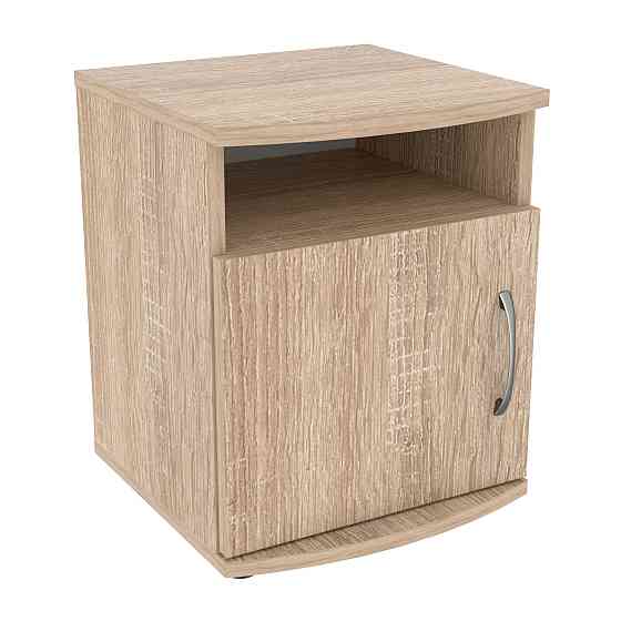 Тумба прикроватная V-2, Дуб Сонома, 350/350/450 Львов