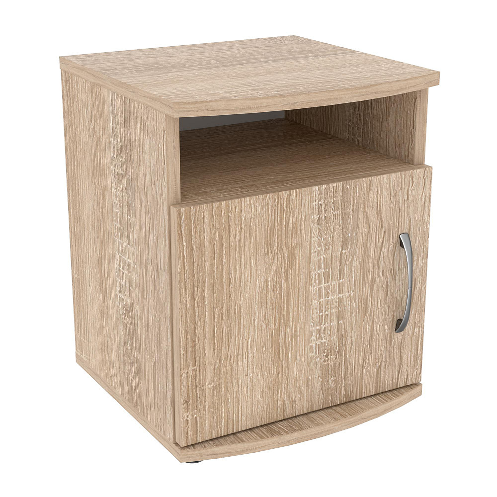 Тумба прикроватная V-2, Дуб Сонома, 350/350/450 Львов - изображение 1