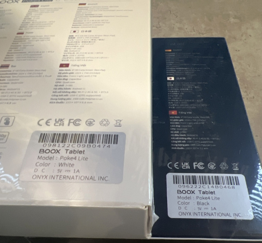 Электронная книга: ONYX BOOK Poke4 Lite White Black . Киев - изображение 3