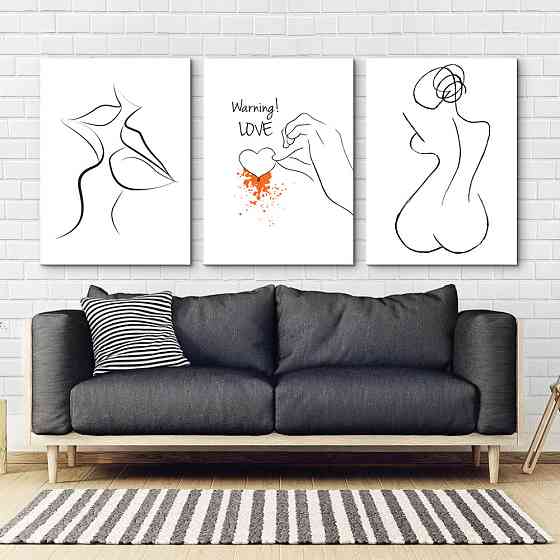 Модульна картина Абстракція Art-7_B3 Київ